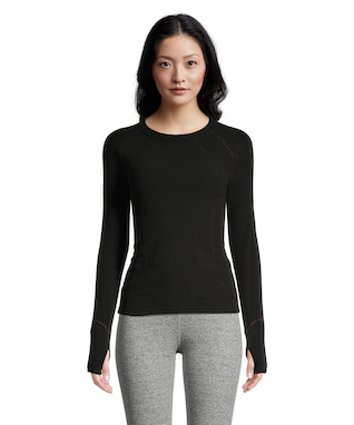 WindRiver Women's T-Max Crewneck Long Sleeve Fleece Top
