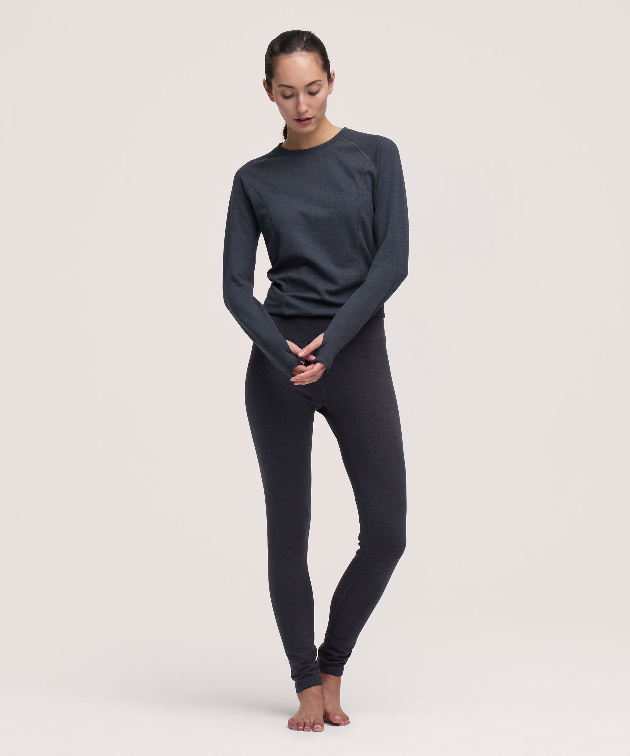Pantalon isotherme chiné ultradoux avec T-Max Heat pour femmes, WindRiver