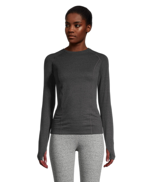 Haut isotherme chiné WindRiver T-MAX HEAT extensible dans 4 sens à manches longues pour femmes