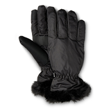 WindRiver Women's Packable Fur Cuff Gloves Composite_or_Mixed