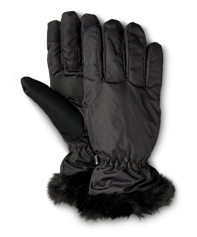 Gants compressibles Denver Hayes avec revers en fourrure pour femmes