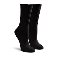 Denver Hayes Women's 2PK Cotton Rib Crew Socks
