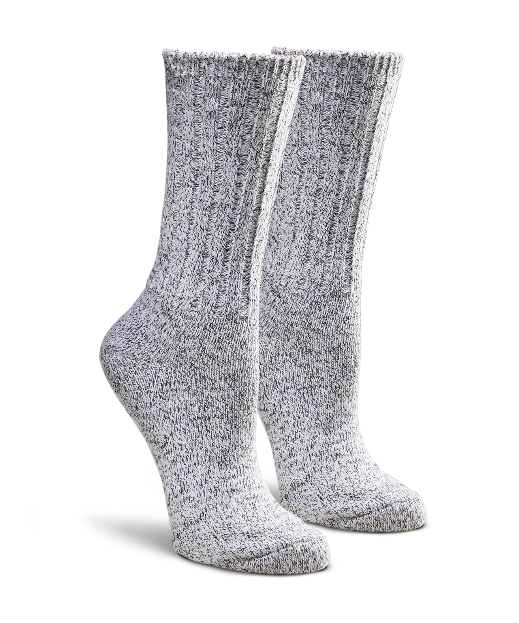 Denver Hayes Women's 2PK Cotton Rib Crew Socks