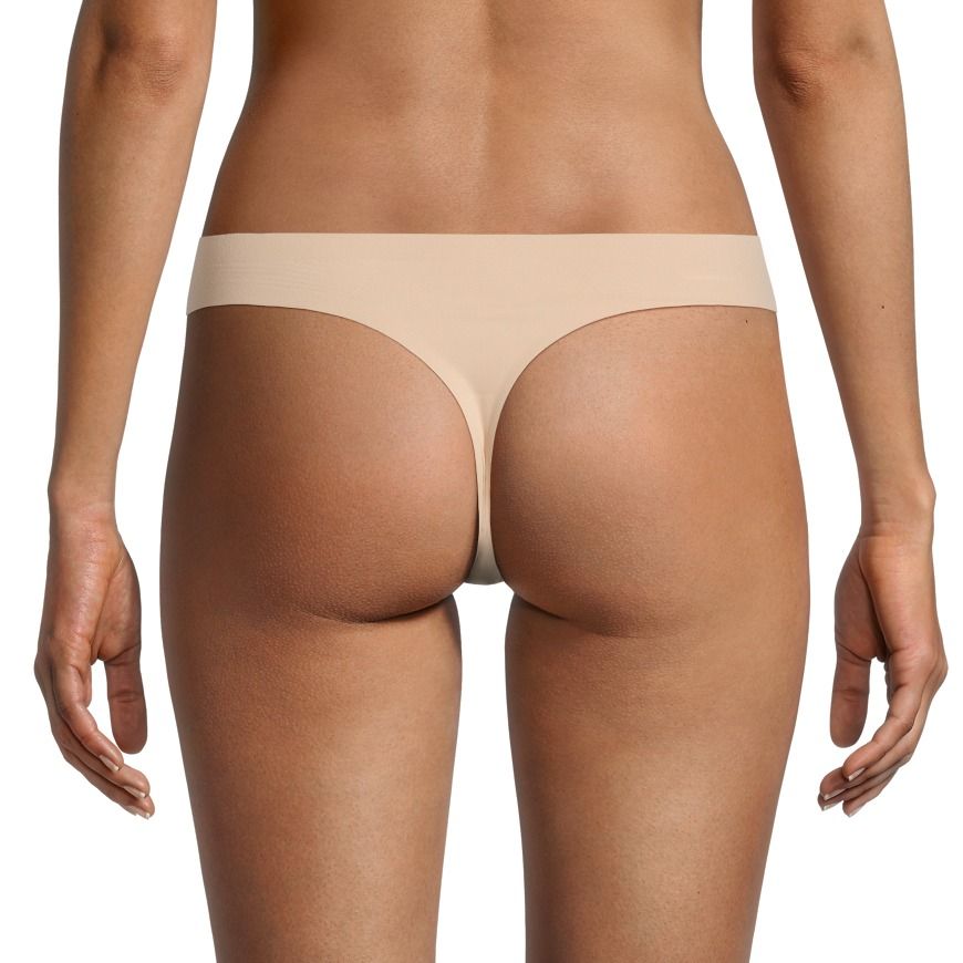 Denver Hayes Women's 2 Pack Perfect Fit Panty Invisible Thong