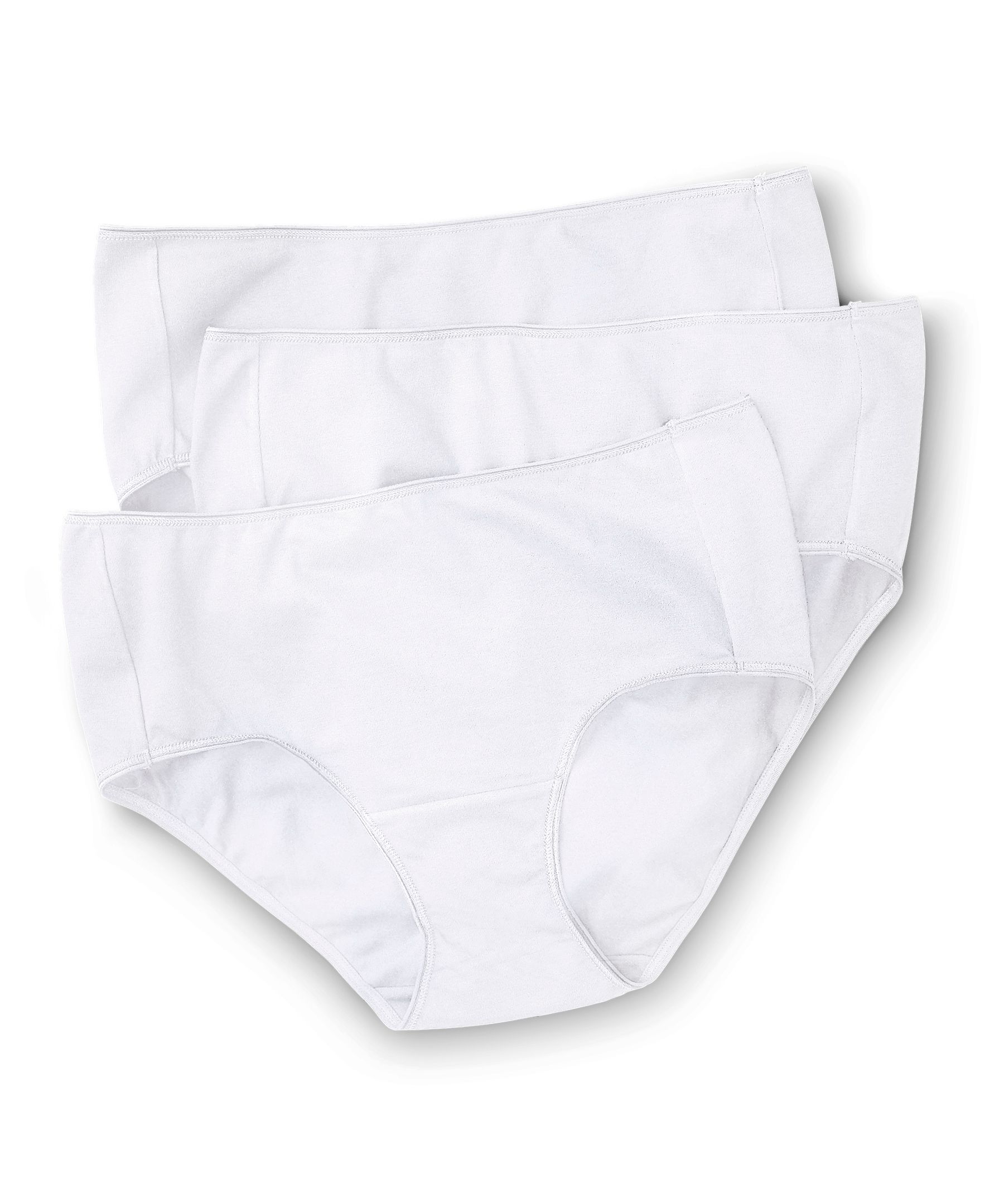 Denver Hayes Women's 3 Pack Cotton Stretch Modern Brief Underwear