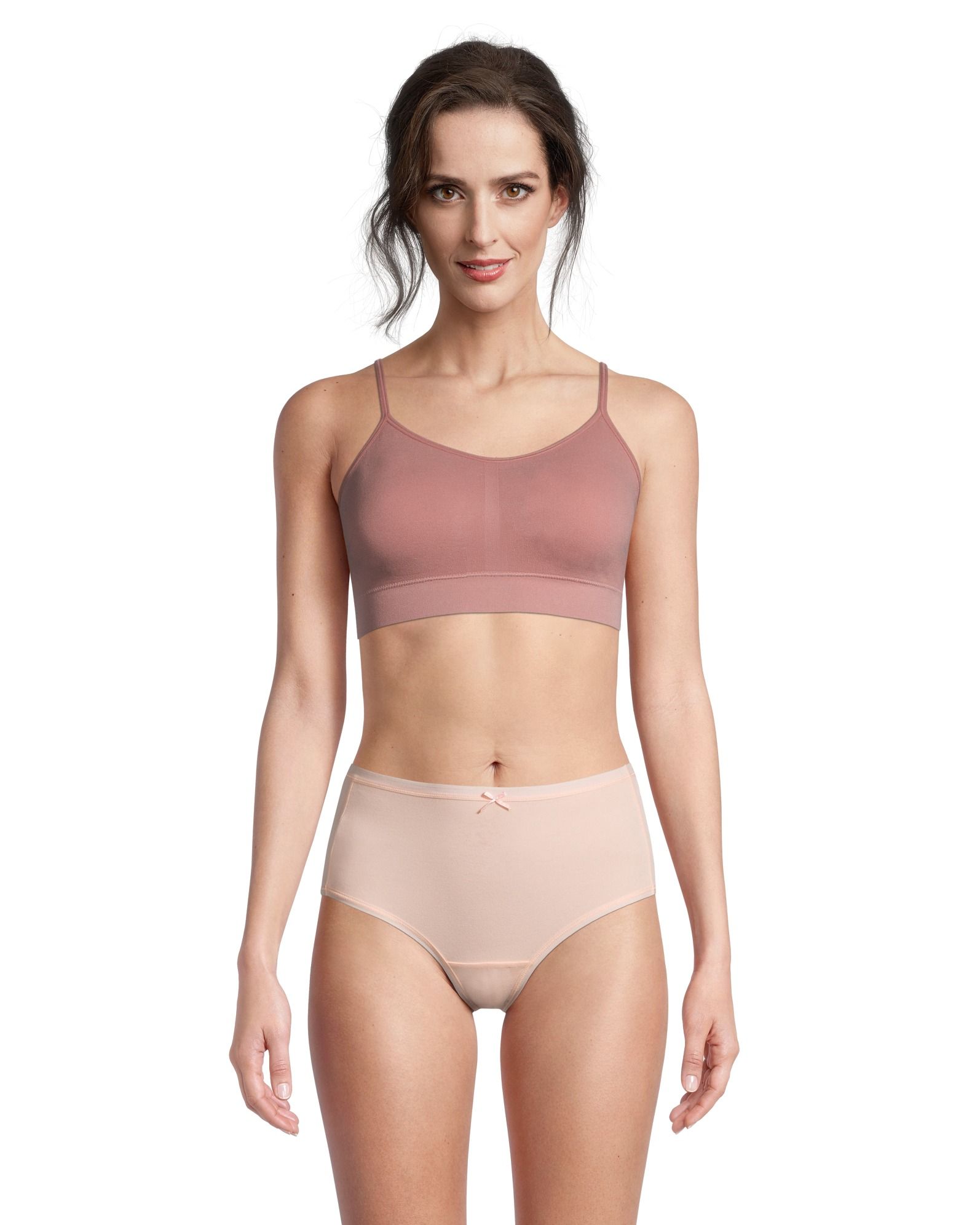 Denver Hayes Women's 2 Pack Perfect Fit Seamless Comfort Bra