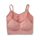 Brassière confort sans coutures avec bonnets amovibles pour femmes, Denver Hayes, La coupe parfaite, paquet de 2 Front_Flat