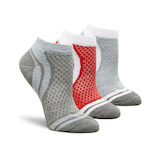 Shambhala Women's 3-Pack Low Cut Sport Socks Front_Three_Fourths_Angled_Right