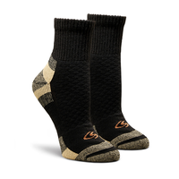 Copper Sole Women's 2 Pack Health Ankle Socks