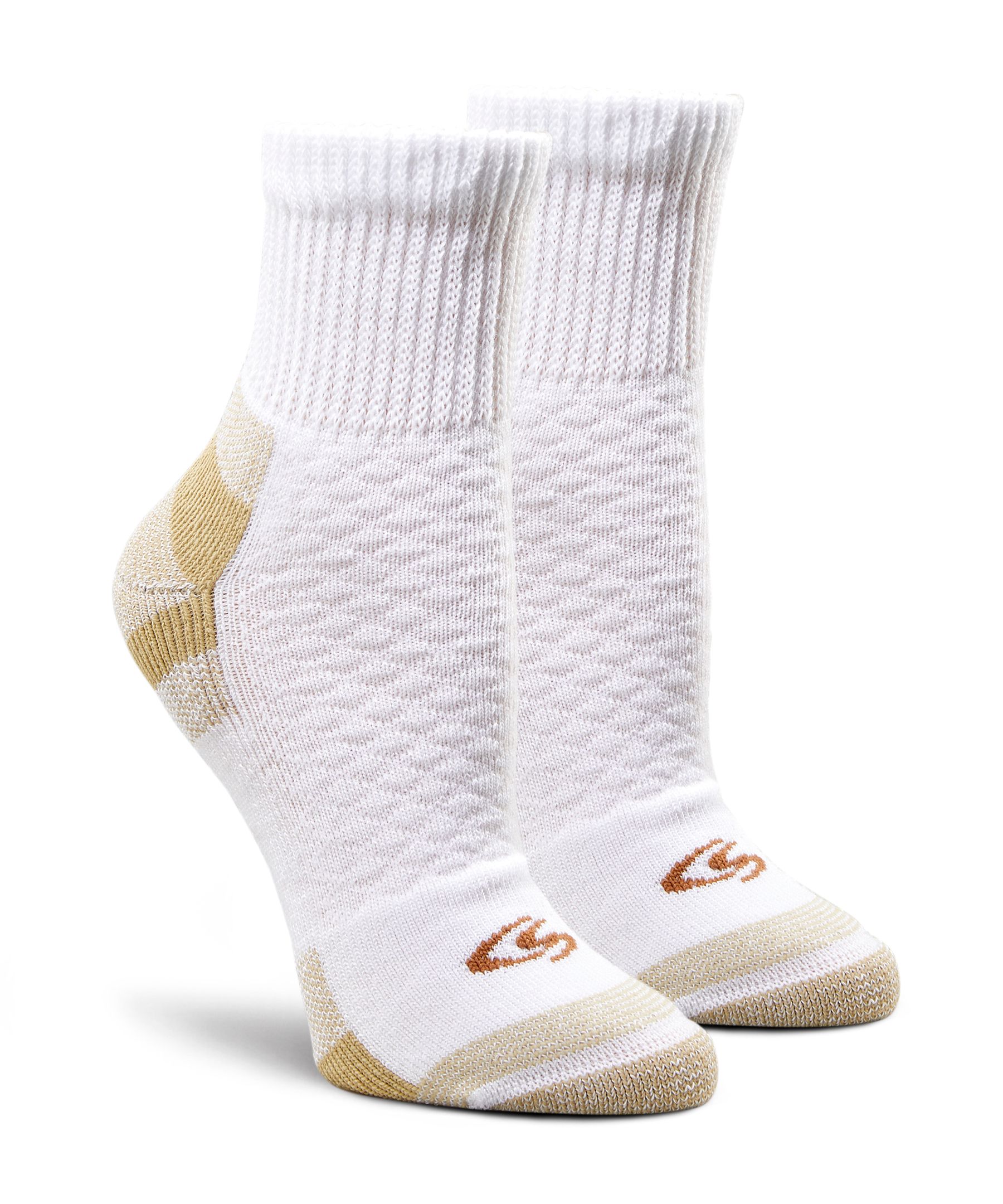 Copper Sole Women's 2 Pack Health Ankle Socks