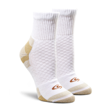 Copper Sole Women's 2 Pack Health Ankle Socks Front_Angled_Right