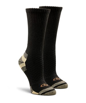 Mi-chaussettes santé pour femmes, Copper Sole, paquet de 2 paires