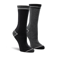 Chaussettes de randonnée en plein air WindRiver T-MAX pour femmes, paquet de 2&nbsp;paires Front_Angled_Right