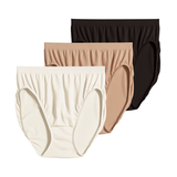 Culottes à la française en microfibre sans coutures pour femmes, Comfies, Jockey®, paquet de 3 Front_Flat