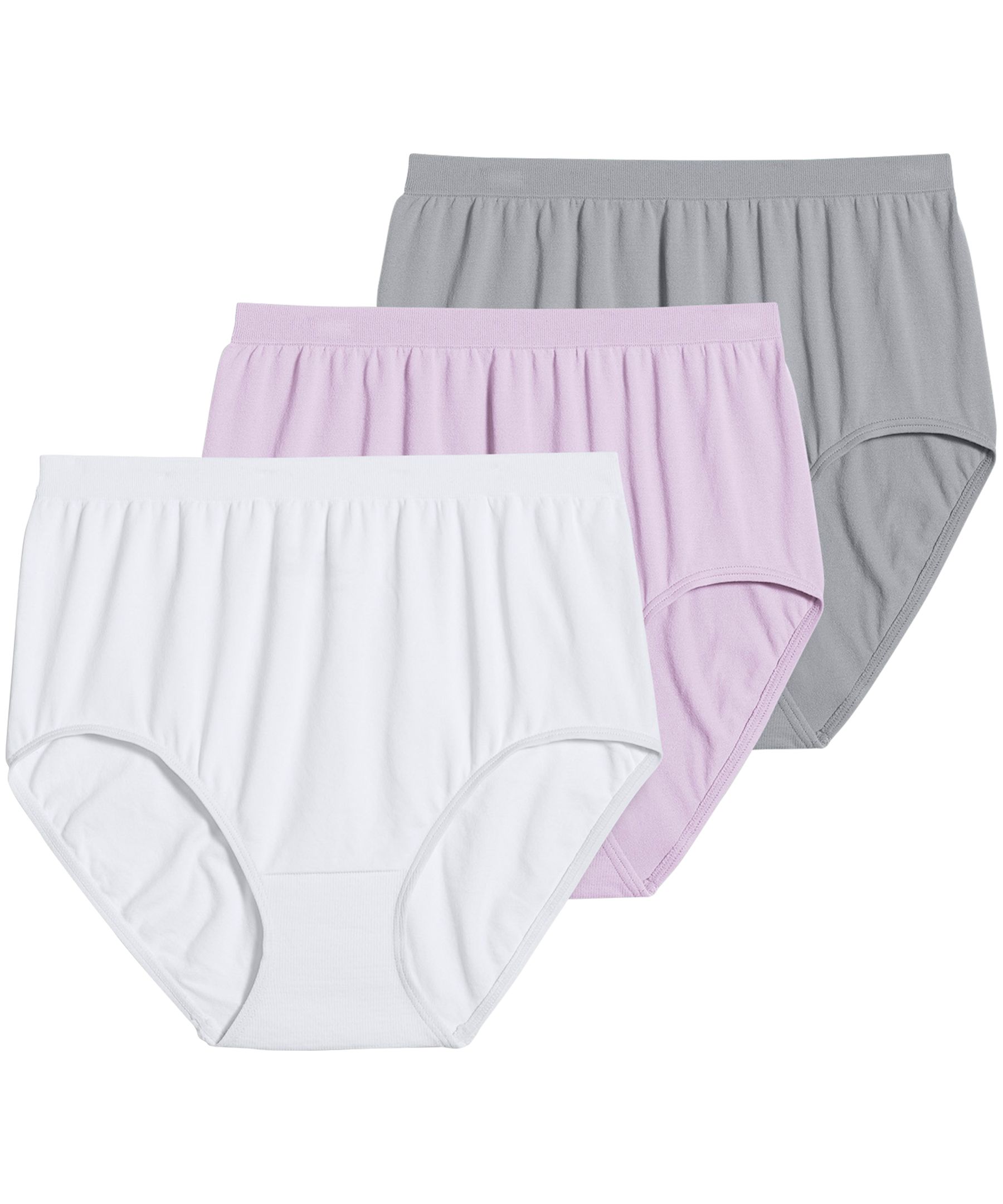 Jockey® 
Women's 3-Pack Comfies Micro Seamfree Briefs
