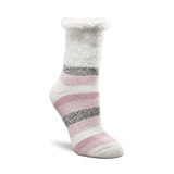 Chaussettes de maison avec revers en plumes et T-MAX Heat pour femmes, WindRiver Front_Angled_Right