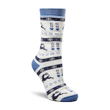 Mi-chaussettes isothermes T-MAX à imprimé pour femmes, WindRiver Front_Angled_Right