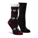 Mi-chaussettes isothermes légères T-Max pour femmes, WindRiver, paquet de 2 paires