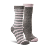 WindRiver Women's T-Max Thermal Crew Socks Front_Angled_Right