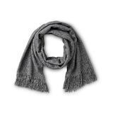 Denver Hayes Women's Woven Blanket Scarf Overhead_Plunge