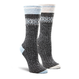 Chaussettes collégiales décontractées WindRiver QUAD COMFORT de plein air pour femmes, paquet de 2&nbsp;paires Front_Angled_Right