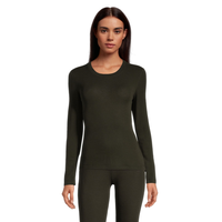 Haut isotherme en laine mérinos pour femmes, WindRiver Front_Flat