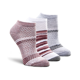 Shambhala Women's 3-Pack Low Cut Sport Socks Front_Angled_Right