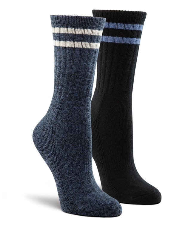 Chaussettes pour bottes isothermes ultradouces avec Quad Comfort pour femmes, WindRiver, paquet de 2 paires