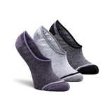 Chaussettes de sport invisibles avec Freshtech pour femmes, Shambhala, paquet de 3&nbsp;paires Front_Angled_Right