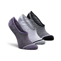 Shambhala Women's 3 Pack Freshtech No Show Sport Socks