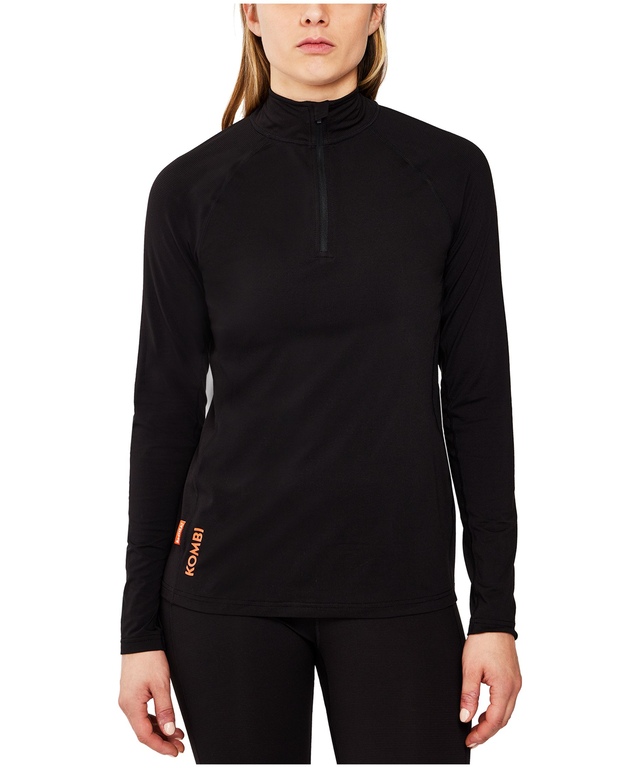 Haut couche de base à fermeture à glissière pour hommes, Redheat Active, Kombi