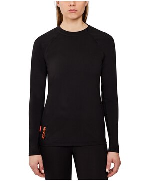 Haut couche de base à encolure ras du cou pour femmes, Redheat Active, Kombi