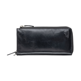 Casablanca Portefeuille Rfid Clutch Pour Dames, Mancini Leather Goods Front_Flat