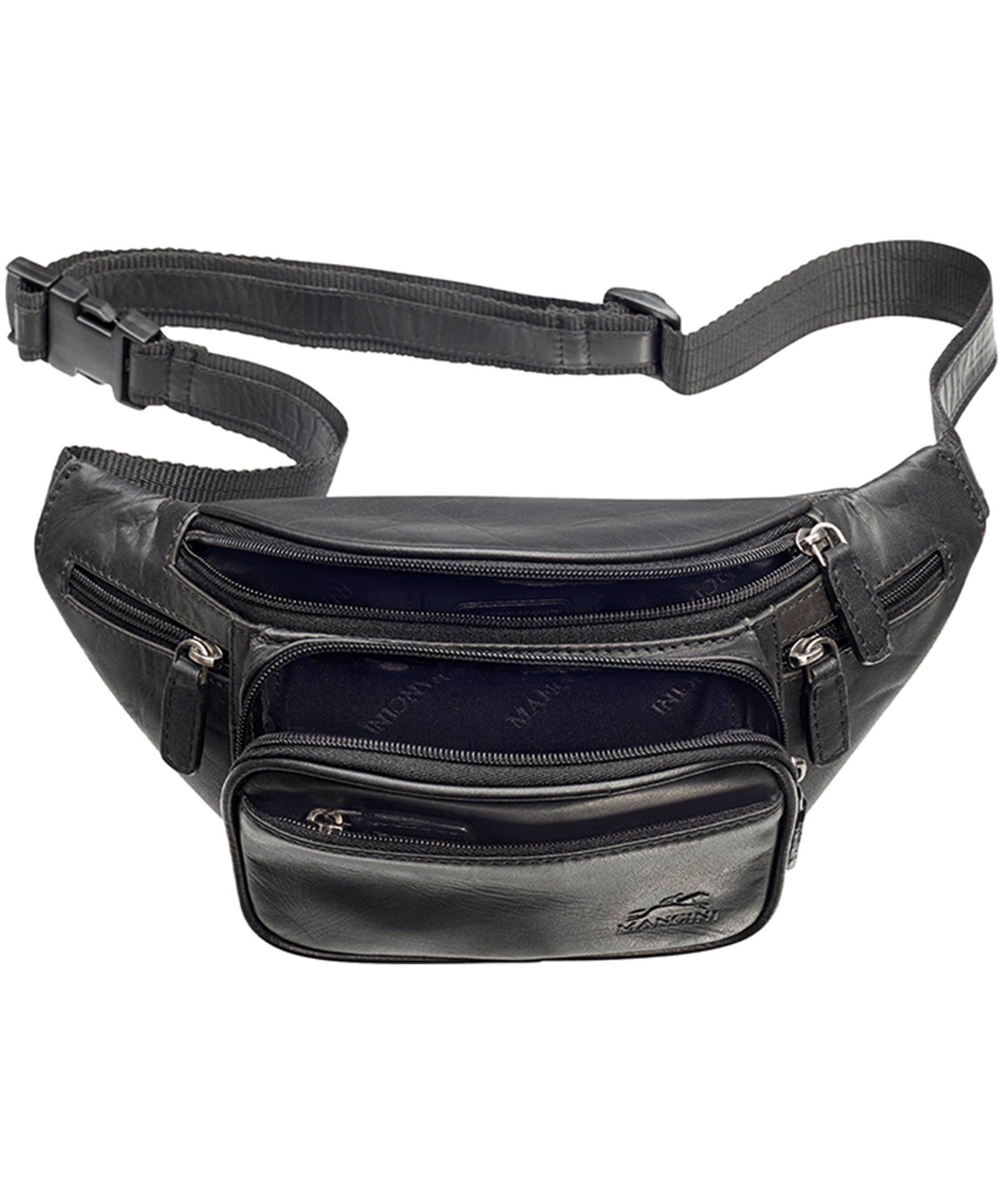 Mancini Leather Goods Women's Buffalo Classic Waist Bag