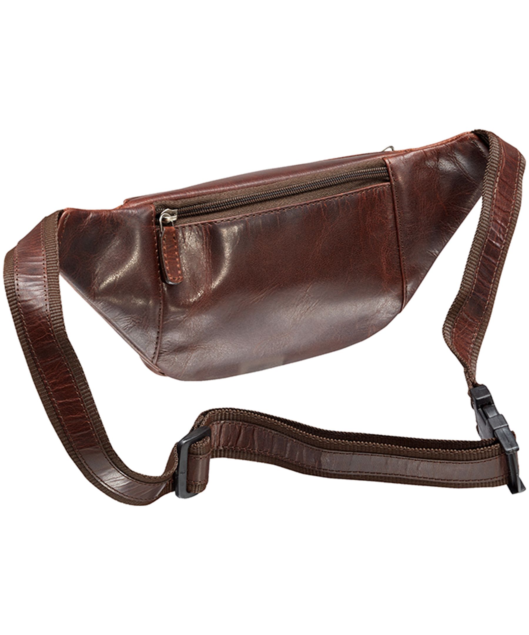 Mancini Leather Goods Women's Buffalo Classic Waist Bag
