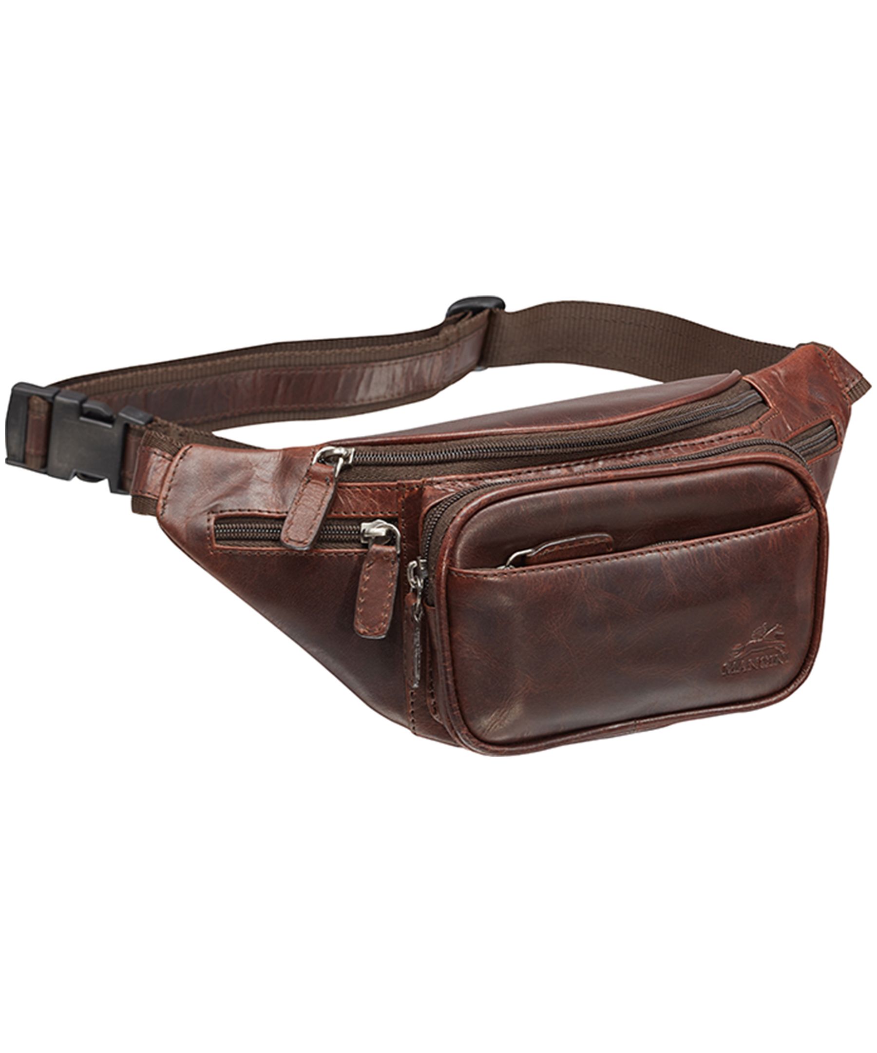 Mancini Leather Goods Women's Buffalo Classic Waist Bag