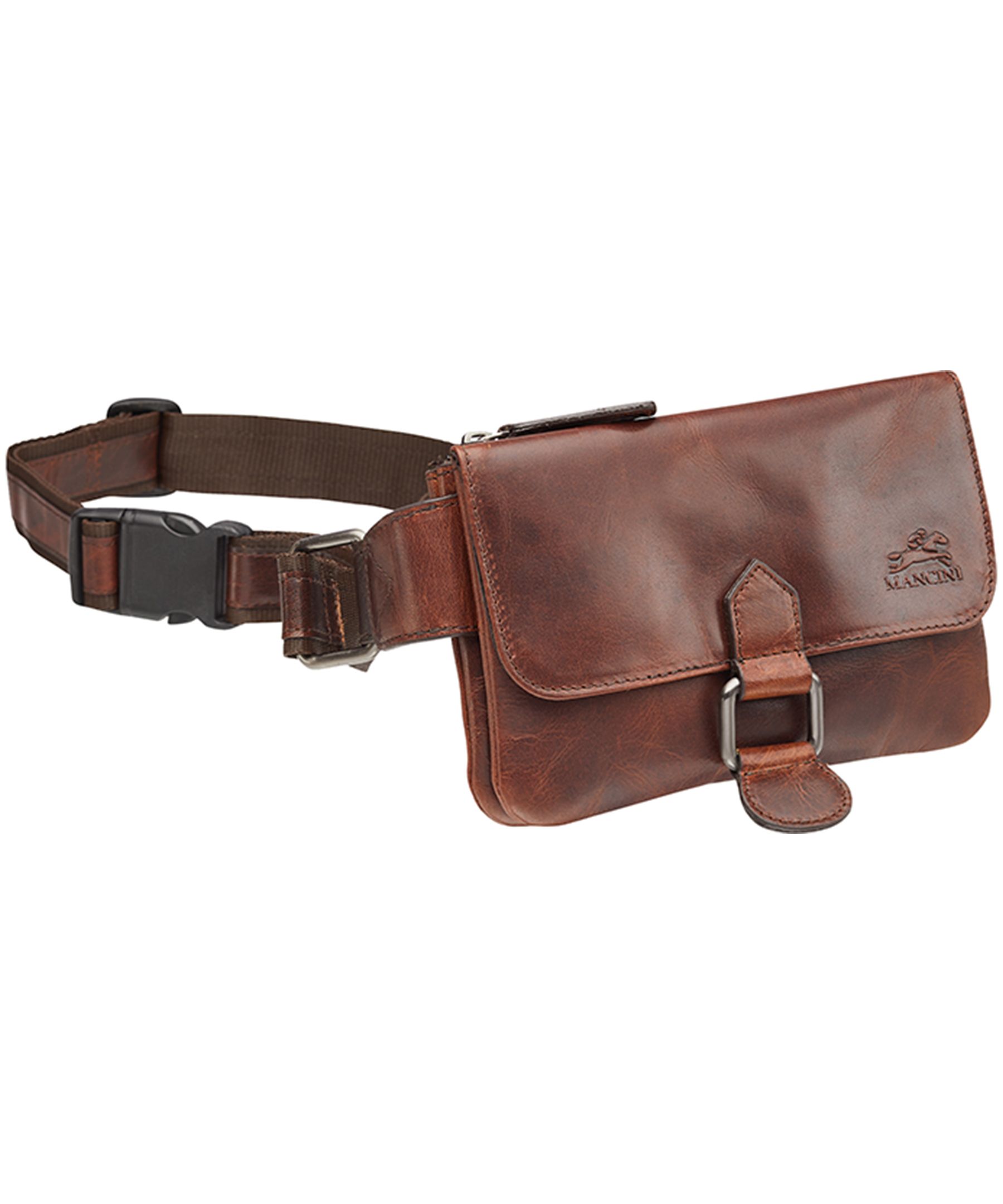 Buffalo Sac A Taille Mince, Mancini Leather Goods