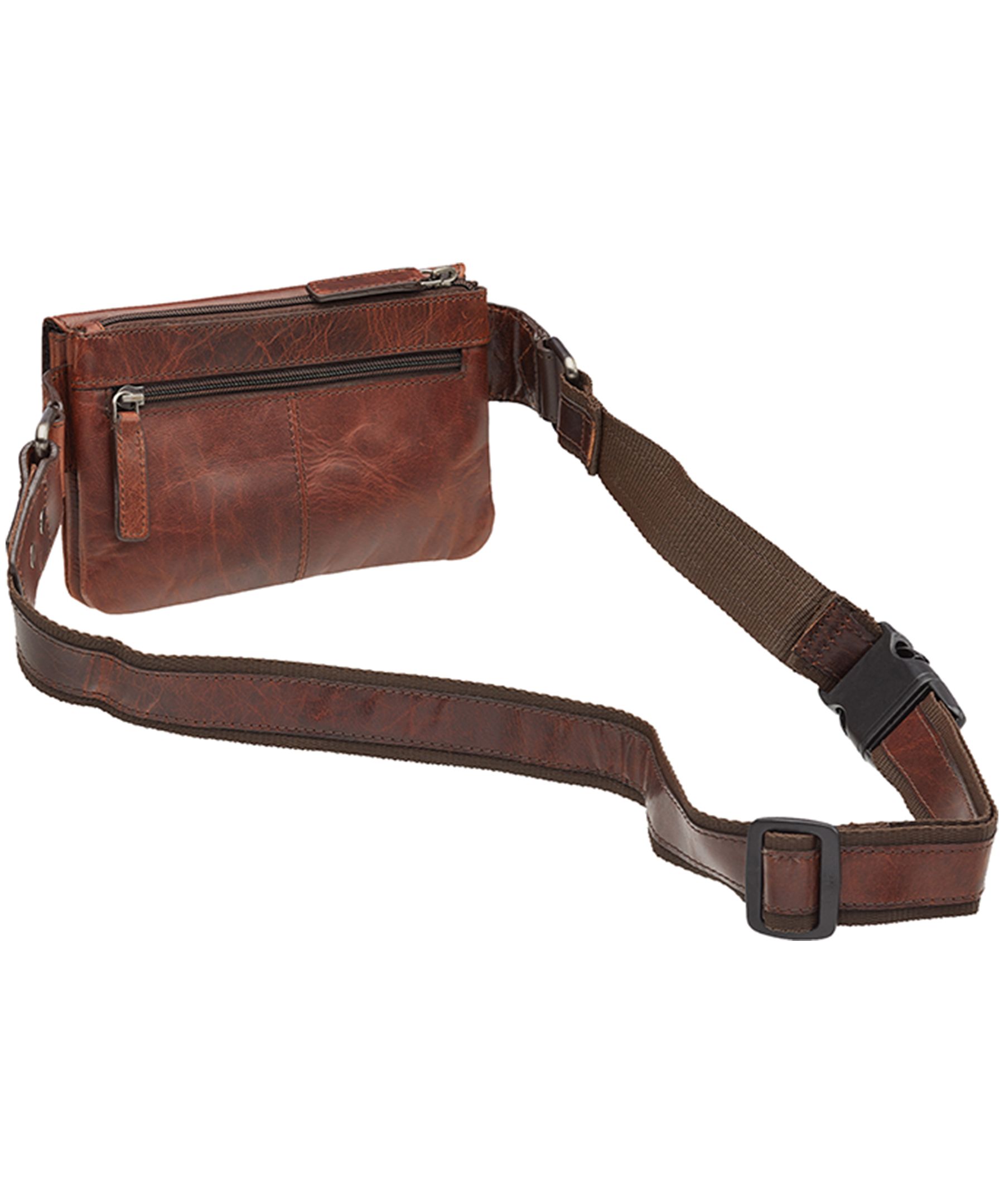 Buffalo Sac A Taille Mince, Mancini Leather Goods