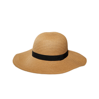 Capeline Denver Hayes en paille pour femmes Front_Flat
