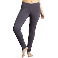 Watson's Women's Cozy Velour Lined Leggings Front_Flat