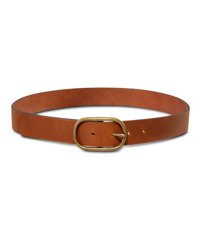Ceinture Denver Hayes en cuir refendu italien, pour femmes