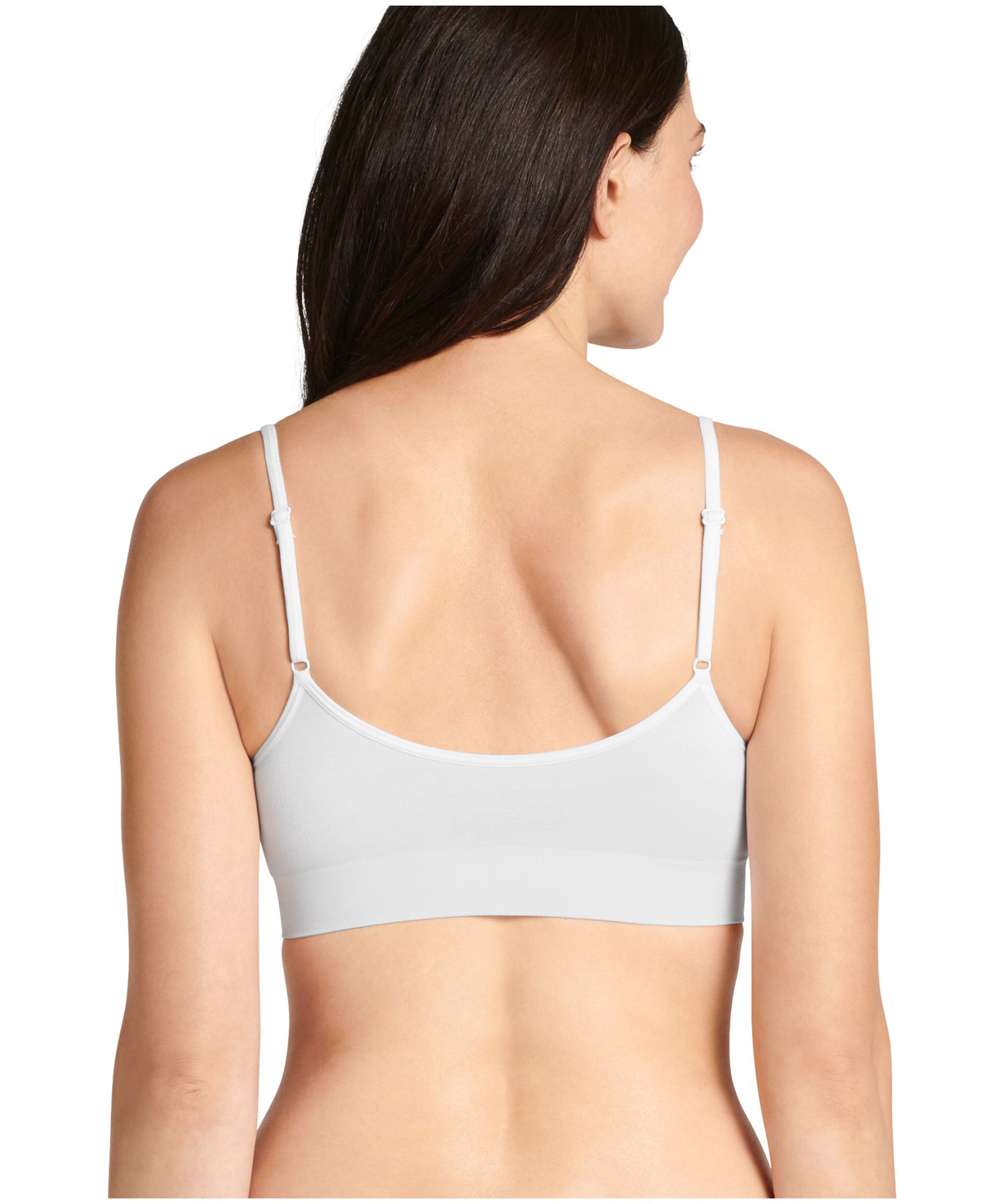 Bustier moderne en microfibre avec bretelles de camisole pour femmes, Jockey®