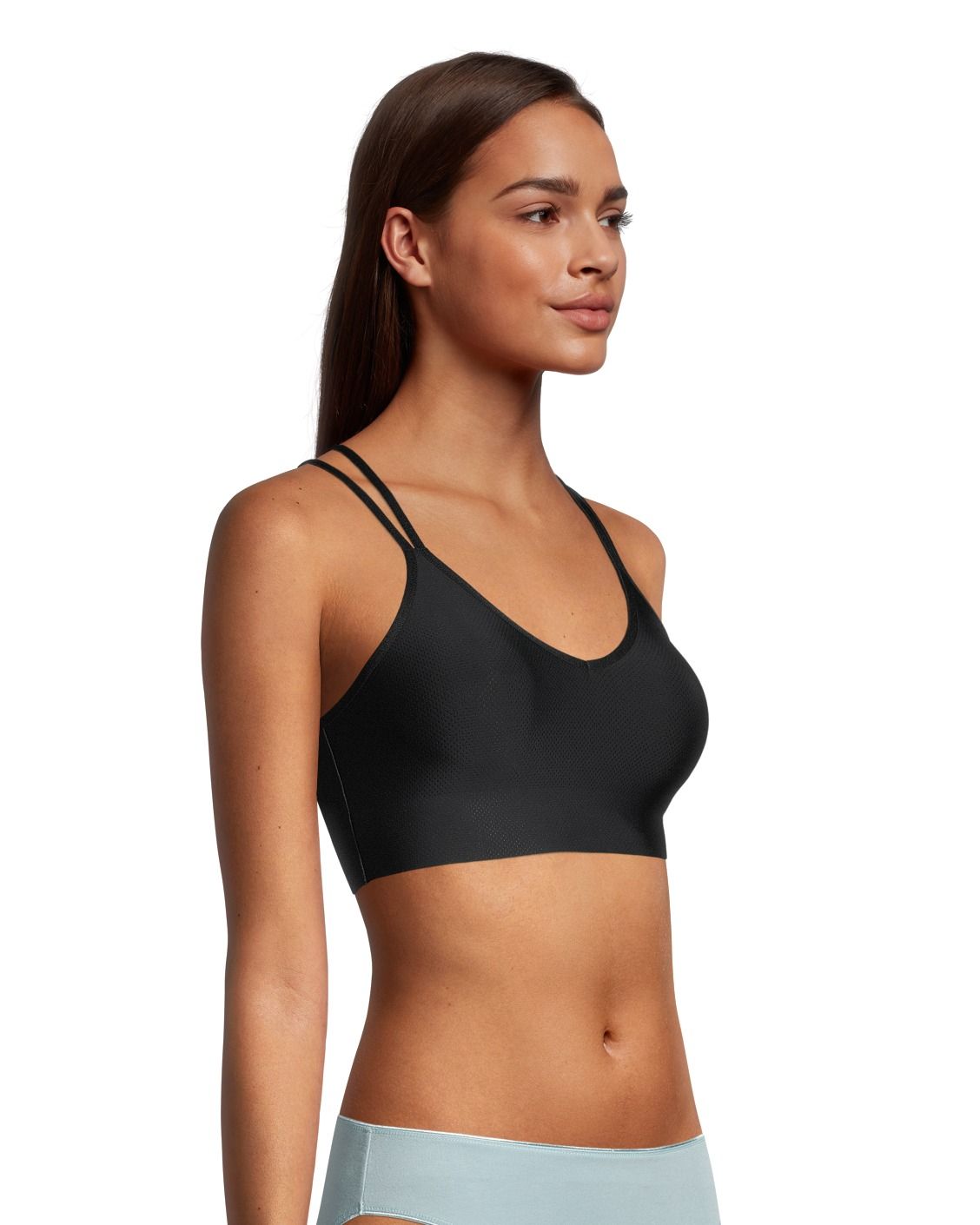 Out From Under Mesh V-Neck Bra Top