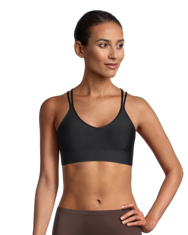 Bustier invisible à encolure en V sans armature en filet pour femmes, Denver Hayes