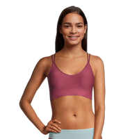 Denver Hayes Women's Invisible Mesh Wireless V Neck Bralette