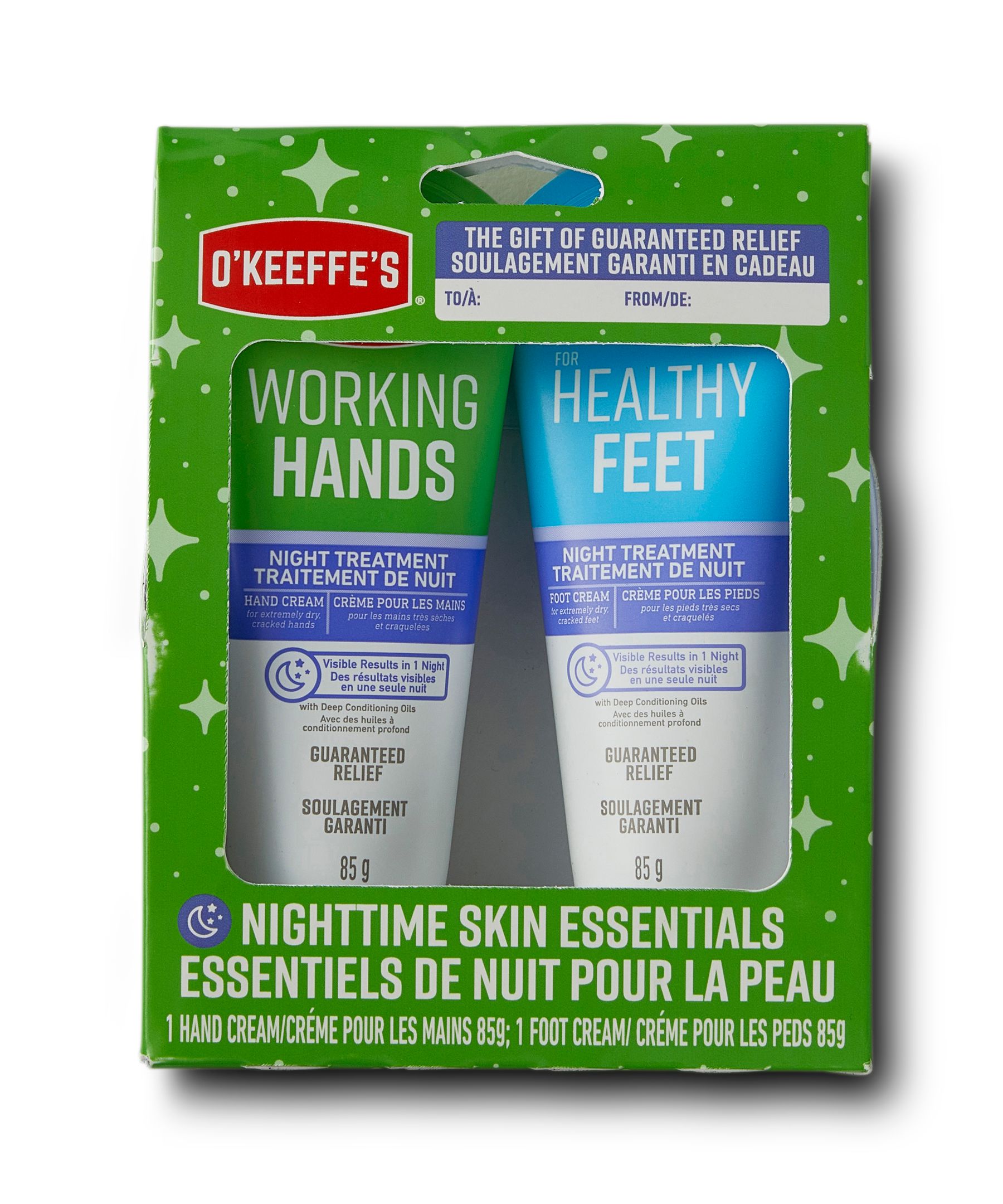 O'Keeffe's Working Hands/Healthy Feet 2 Pack Combo Front_Flat
