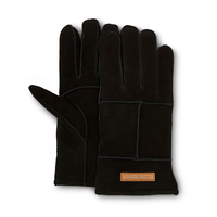 Gants T-MAX en suède de daim avec doublure en molleton pour femmes, WindRiver Front_Flat
