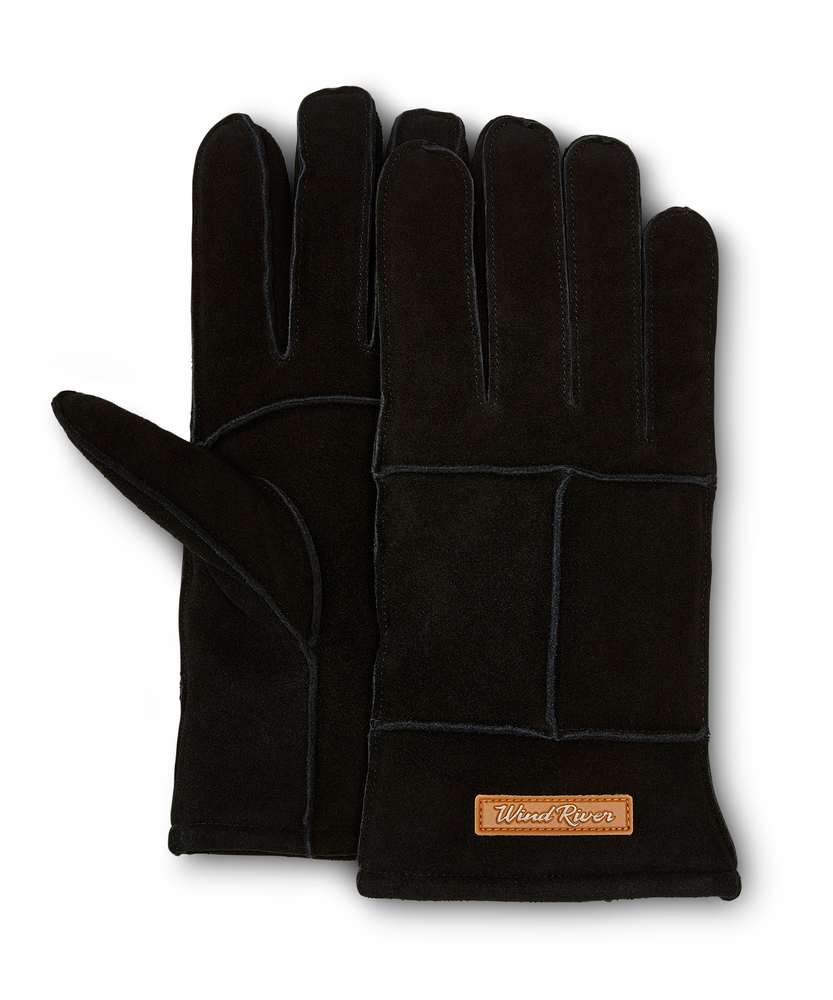 Ladies fleece deals lined gloves