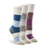 Copper Sole Women's 3 Pack Casual Boot Sock Front_Three_Fourths_Angled_Right