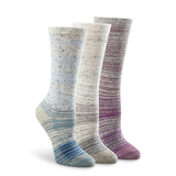Chaussettes pour bottes décontractées pour femmes, paquet de 3 paires, Copper Sole Front_Three_Fourths_Angled_Right